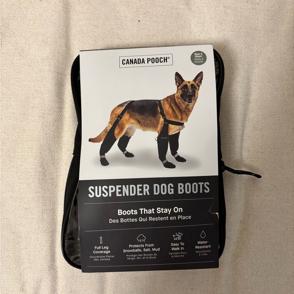 Black Dog Suspender Boots Clothing & Accessories